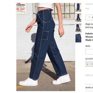 BRAND NEW BRANDY MELVILLE JEANS WITH TAGS